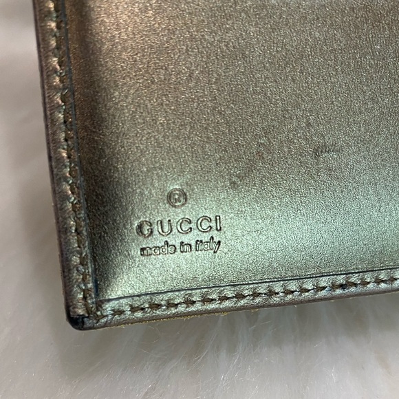 GUCCI Jackie Gold/Metallic Compact Wallet - Picture 12 of 15